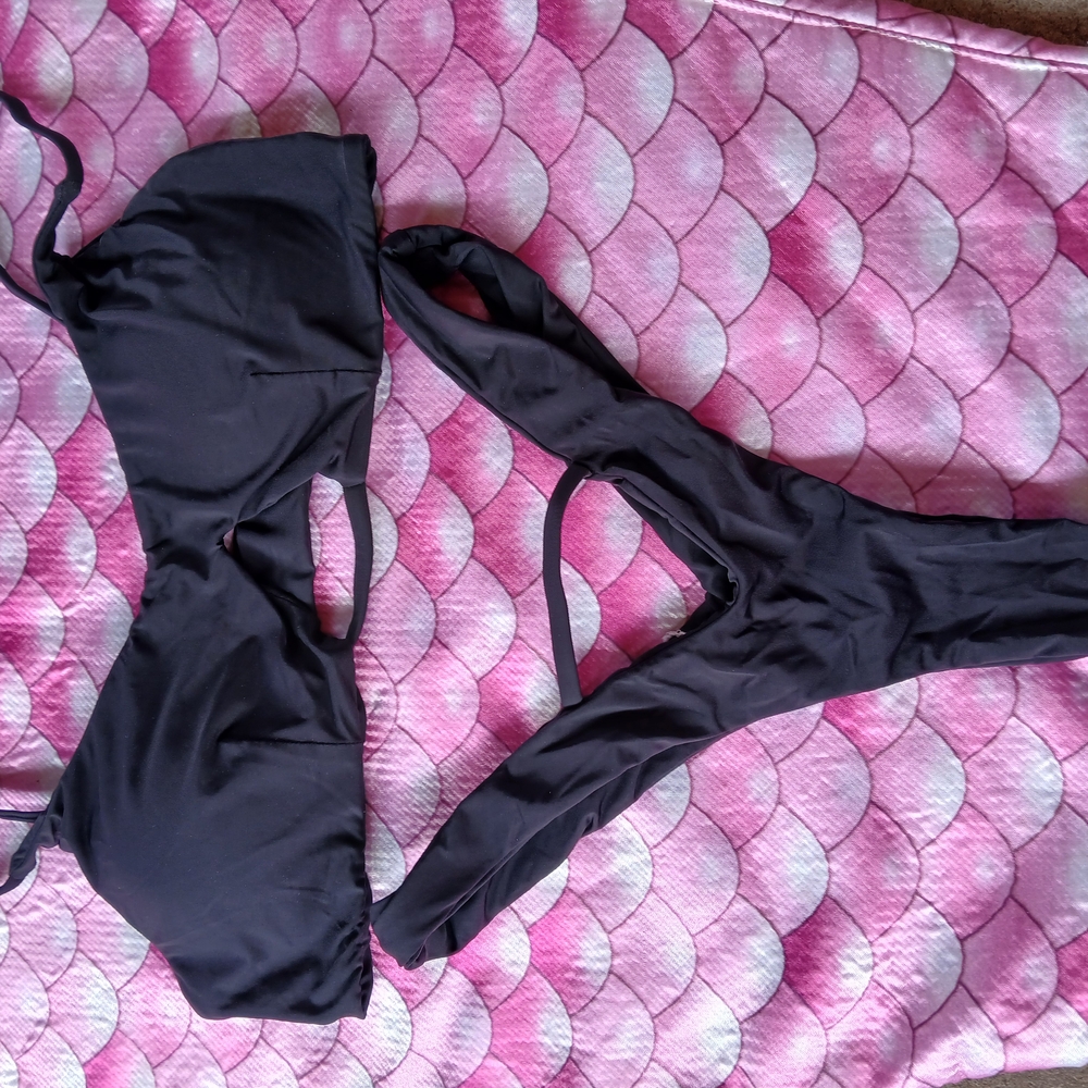 San Lorenzo Black Bikini Set
